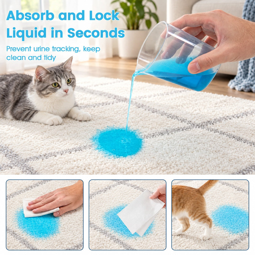 Airfind 150 Pieces 24 x 36 Inch Pet Wee Pee Piddle Pad, Non-woven Fabric Fluffy Pulp PE Film Absorbent Tissue S Pee Frame, Blue+White