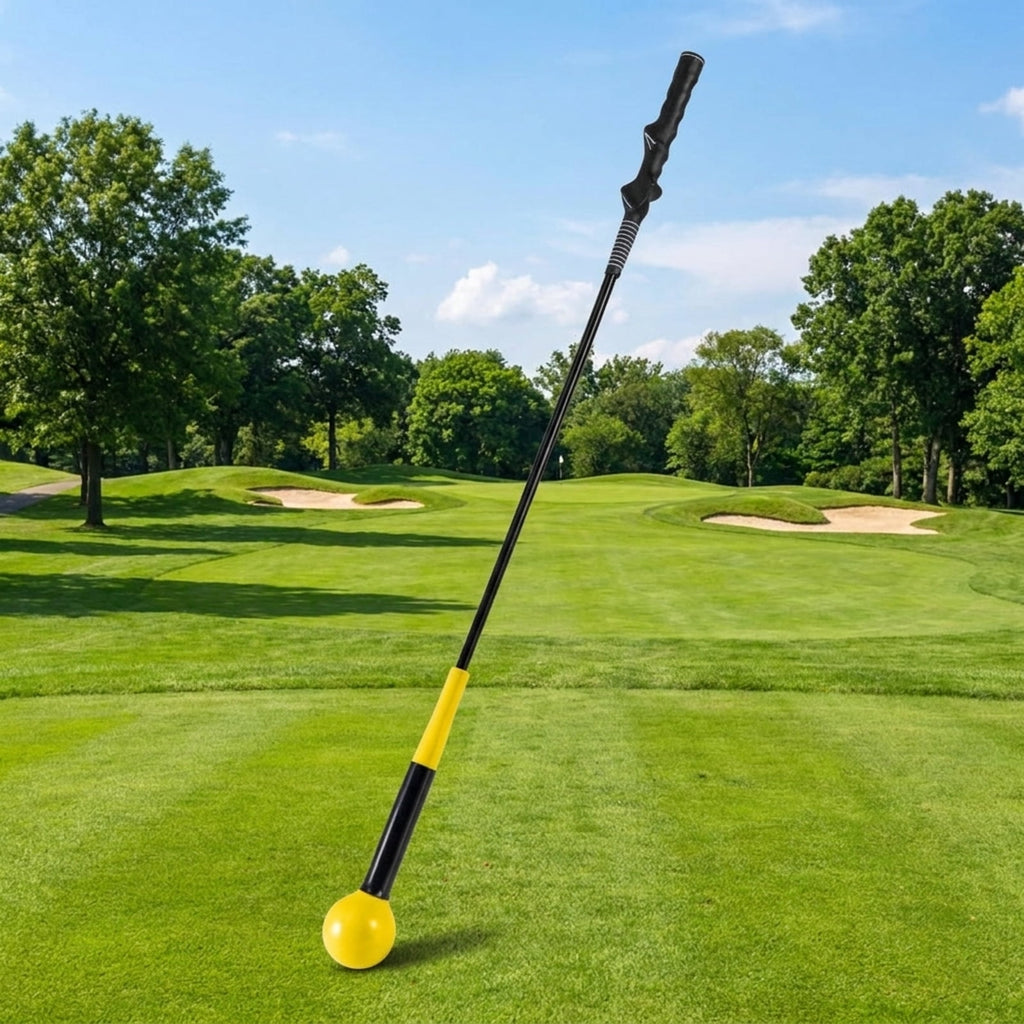 Airfind Foldable Golf Hitting Mat with Chipping Net, 3 Practice Balls, Anti-Slip Rubber Base and Portable Storage, Yellow