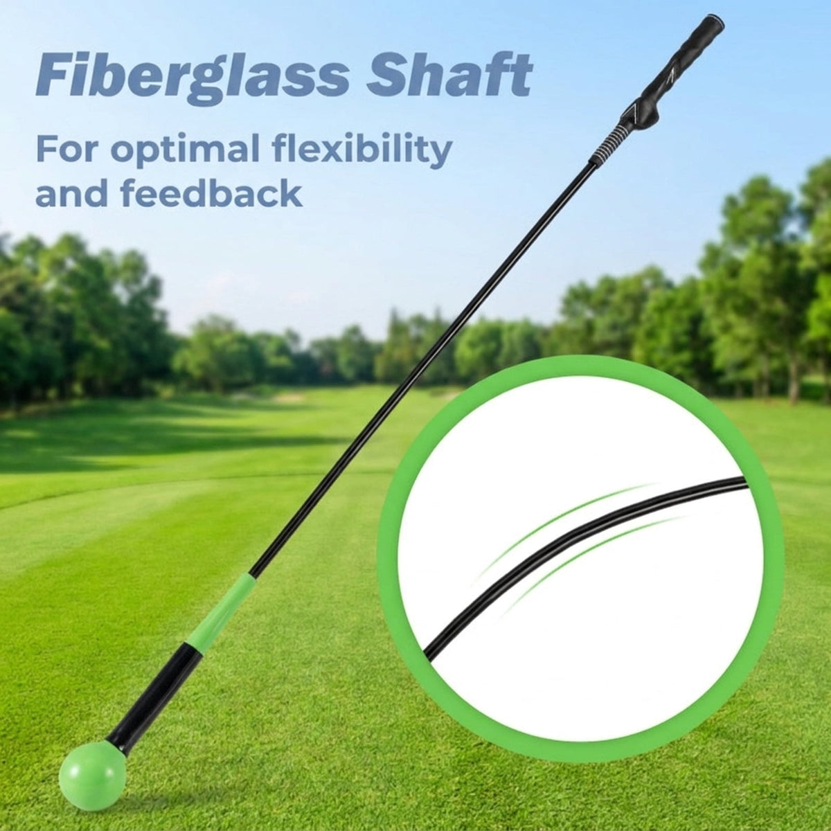 Airfind Golf Practice Net with Target Cloth, Reinforced Frame, Ground Stakes, Carry Bag for Backyard Driving Range, Green