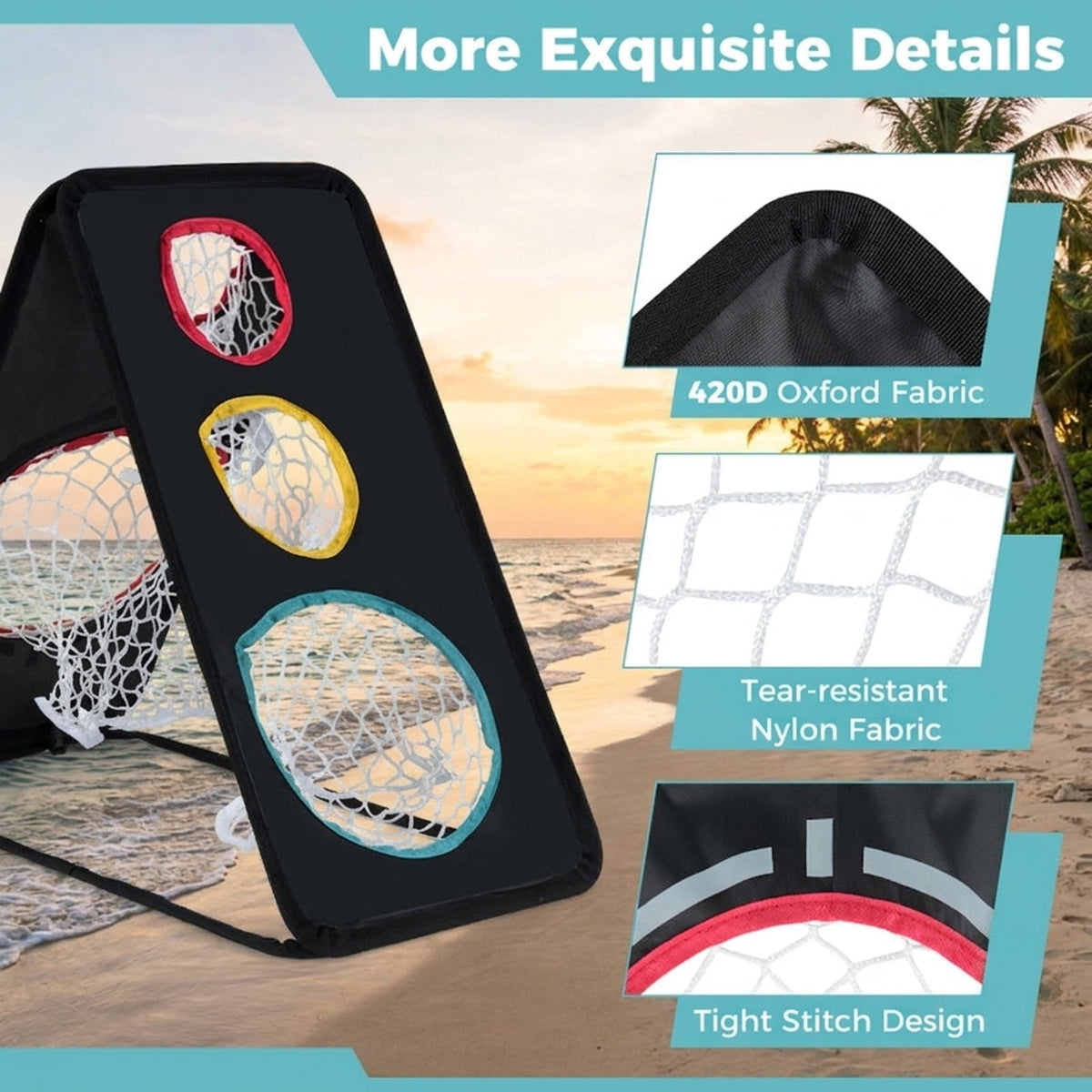 Airfind Golf Hitting Net for Backyard Driving with Pop-Up Frame and Target Zone plus Ground Stakes and Carry Bag for Indoor Outdoor Practice, Black