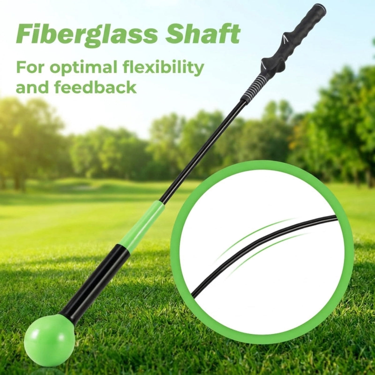 Airfind Indoor Golf Putting Green Mat with Auto Ball Return System, Alignment Guides, 2 Holes and Regulation Size Surface, Green