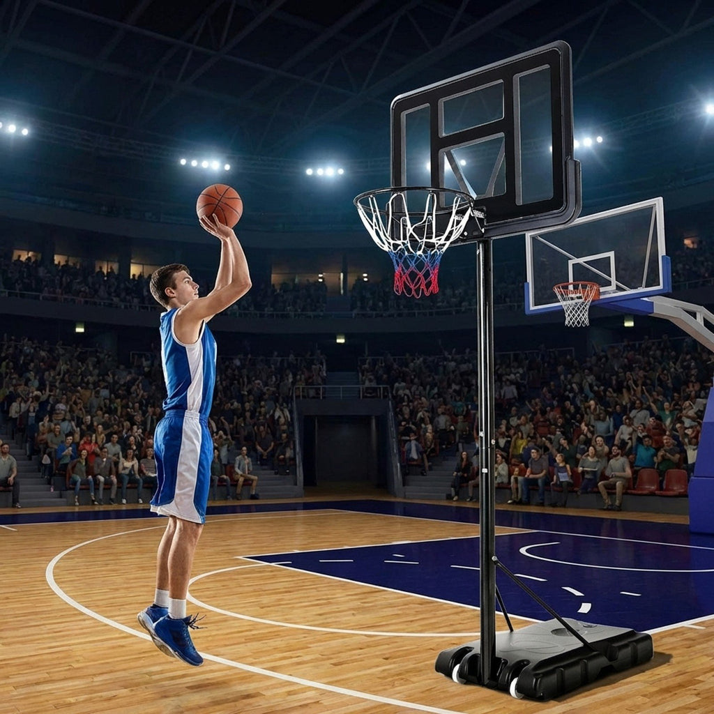 Airfind Portable Basketball Hoop Adjustable Height with Wheels