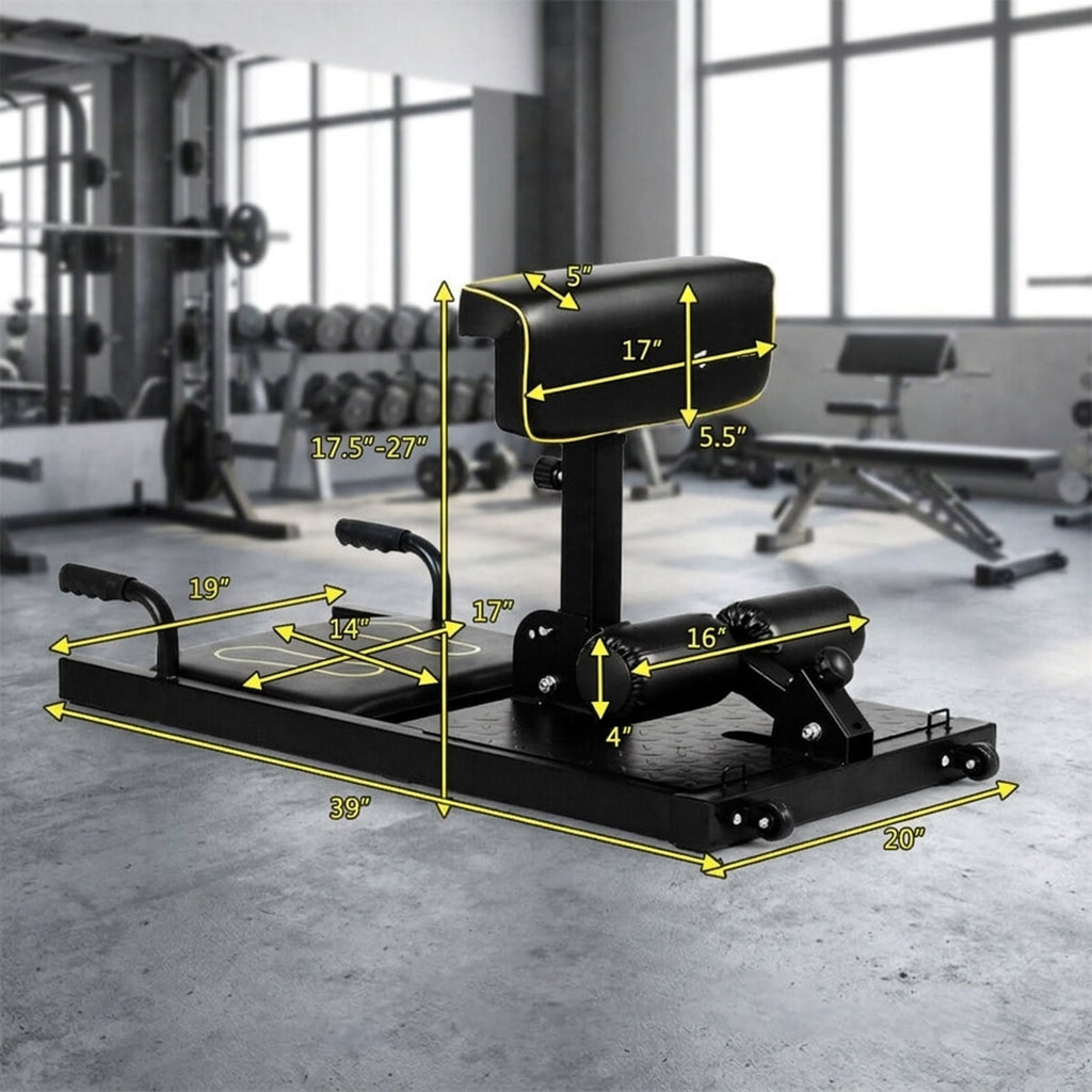 Airfind 8-in-1 Multifunction Squat Home Gym Station, Black