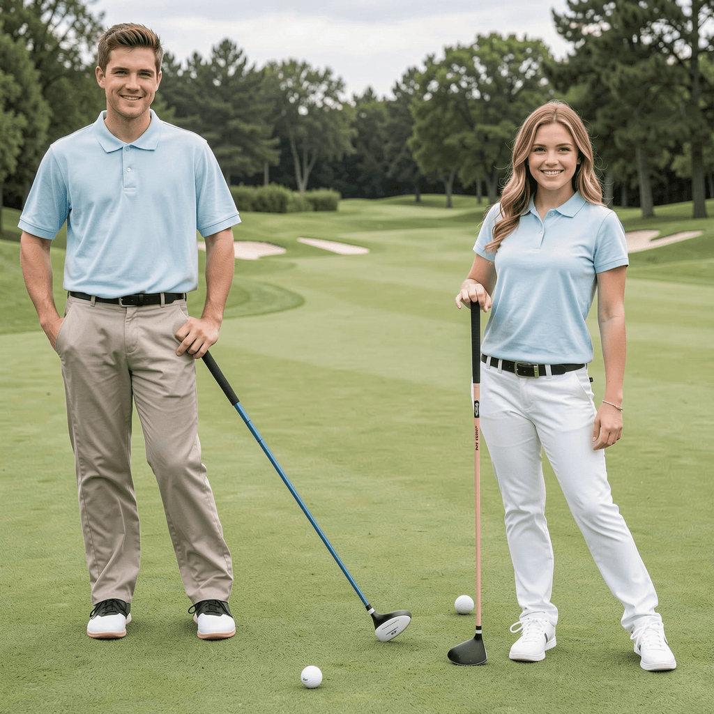 Airfind Junior Complete Golf Club Set for Ages 11-13 with 5 Pieces Including a 460cc Fairway Wood and Irons Plus Putter and Stand Bag as a Full Golf Club Set, Pink