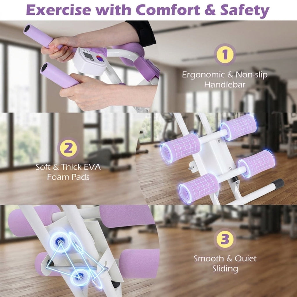 Airfind Heavy-Duty Squat Rack for Home Gym with Adjustable J-Hooks and Pull-Up Bar and Dip Station and Safety Bars on a Steel Frame for Strength Training, White
