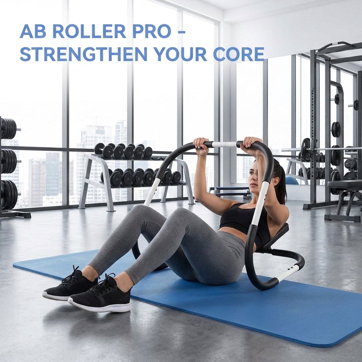 Airfind Adjustable FID Weight Bench for Home Gym with Preacher Curl Pad and Leg Hold Down and Weight Plate Storage and Quick Assembly for Strength Training, White