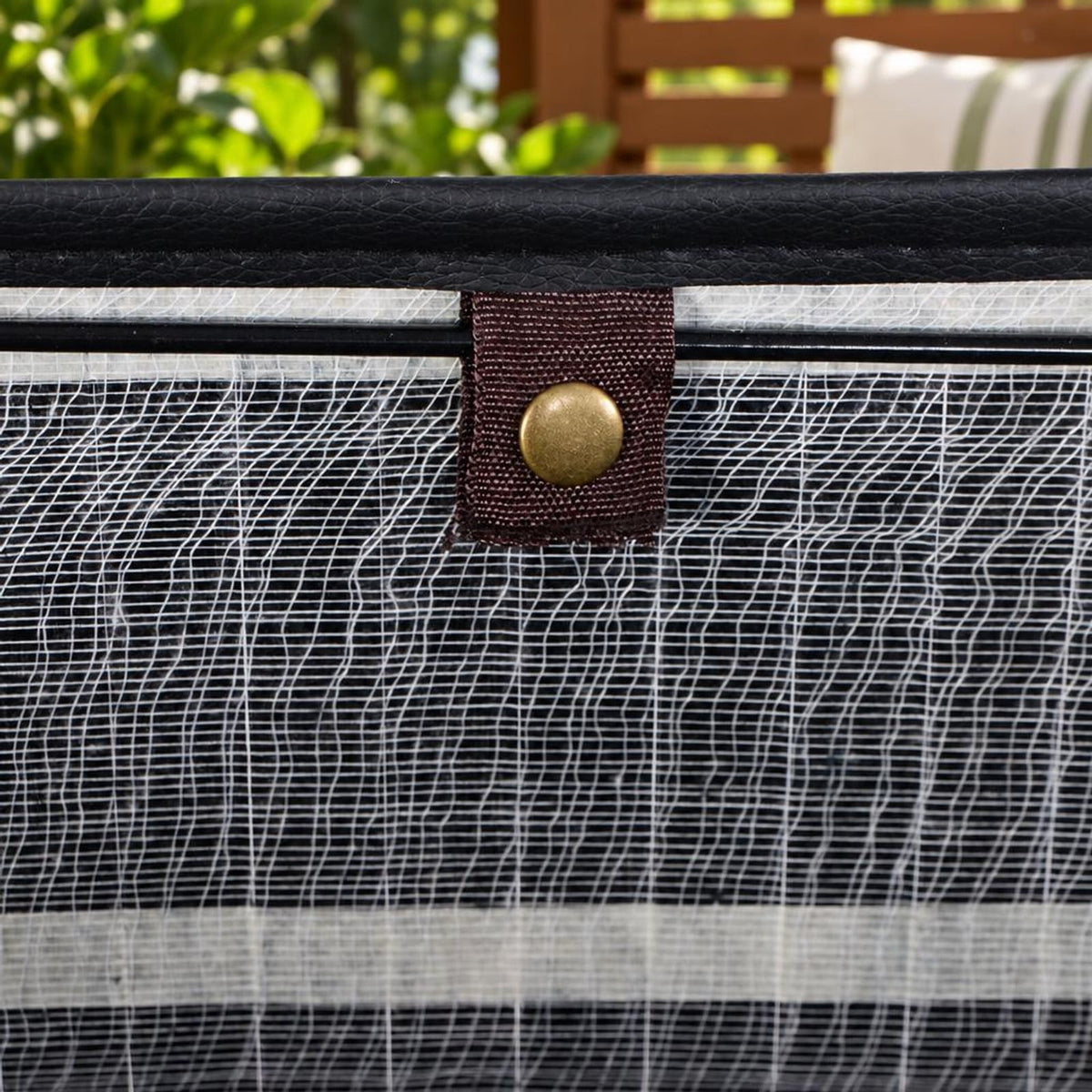 Airfind Rectangle Bamboo Hamper Laundry Basket Washing Cloth Bin Storage Bag Lid 3 color, Bamboo and polyester cotton Frame, Black