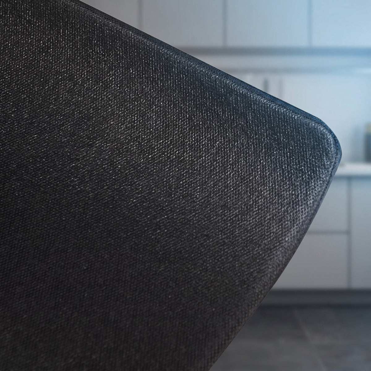 Airfind 47 Inch Long Thicken PVC Equipment Mat for Treadmill and Exercise Bike to Protect Home and Gym Wood Floors, Black