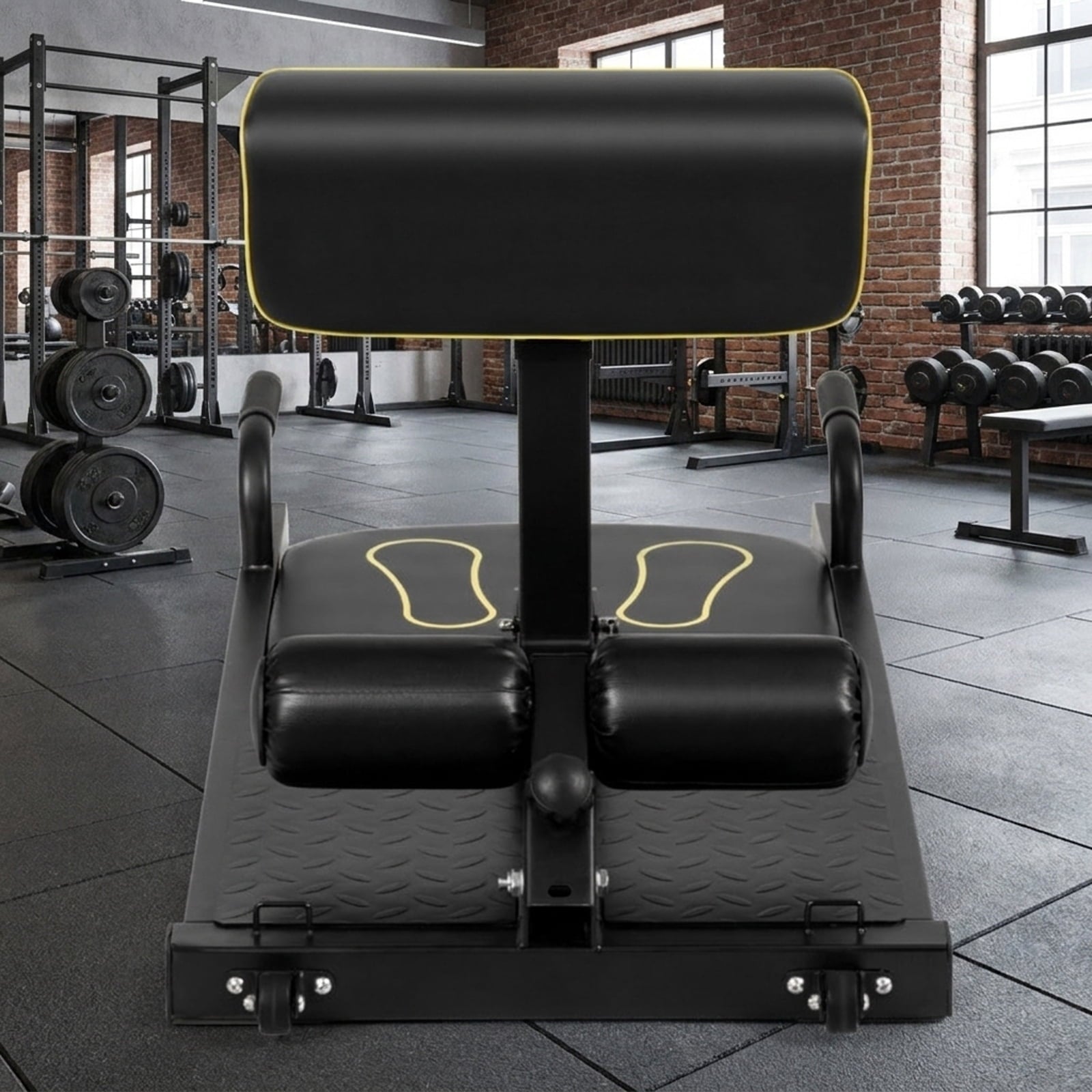 Airfind 8-in-1 Multifunction Squat Home Gym Station, Black