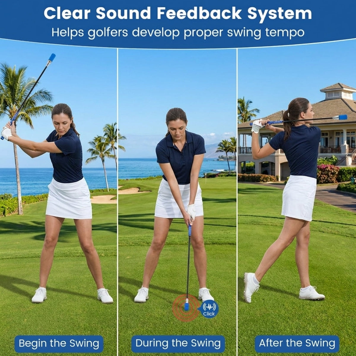 Airfind Foldable Golf Hitting Mat with Chipping Net, 3 Practice Balls, Anti-Slip Rubber Base and Portable Storage, Blue