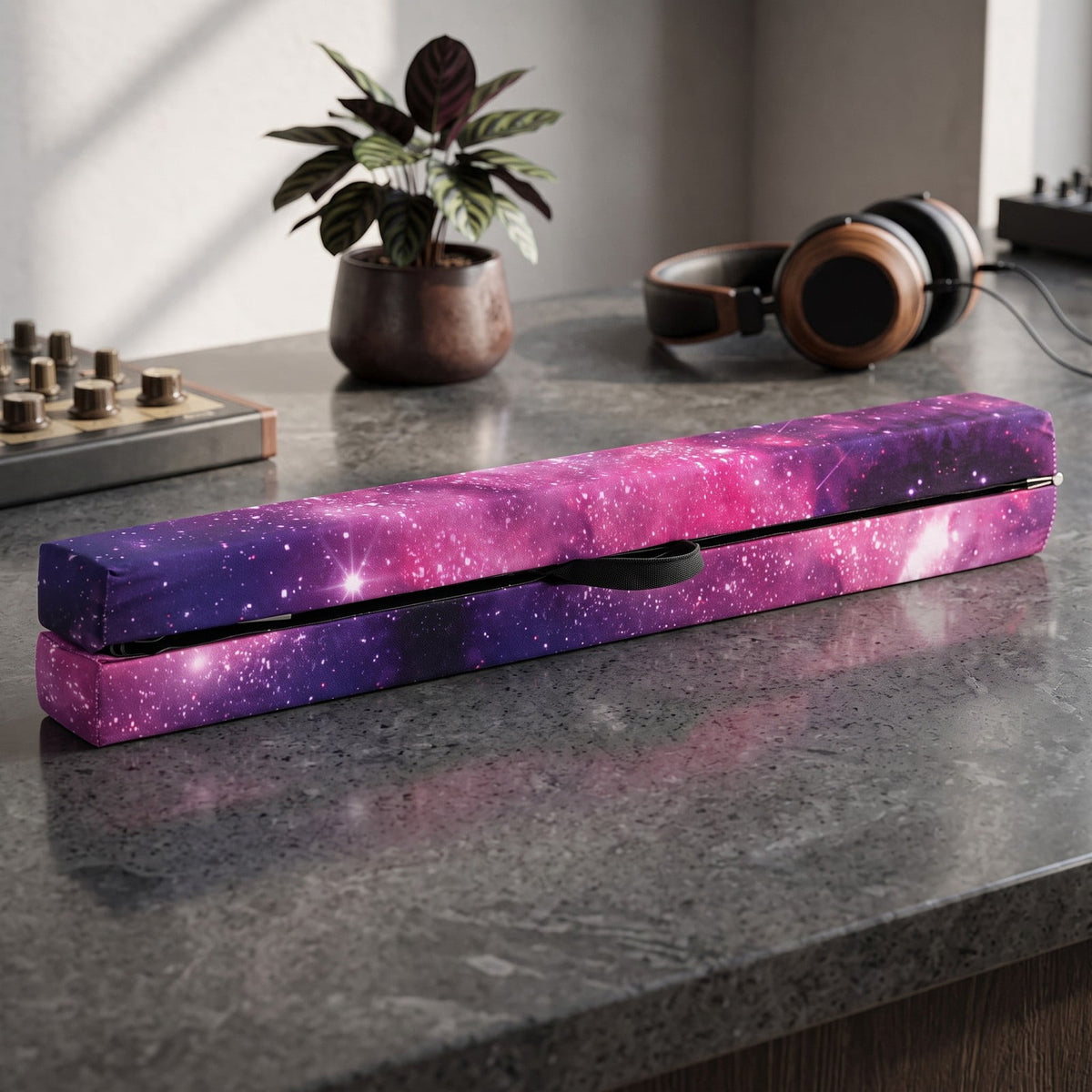 Airfind 9 FT Folding Gymnastics Balance Beam with Anti-slip Base and Pine Wood Frame for Kids Home Practice and Training, Galaxy