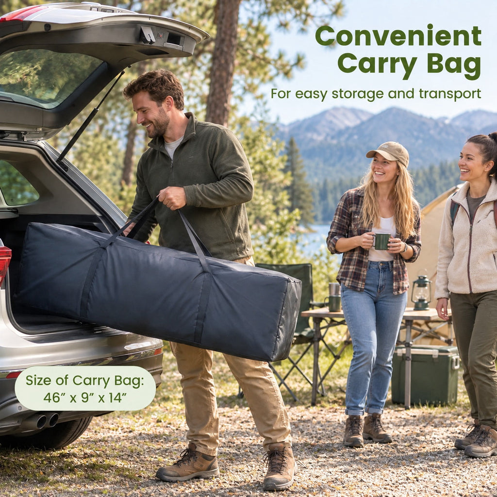 Airfind Pop Up Canopy Tent with 6 Removable Sidewalls for Patio, Metal Frame, 10 x 20 x 10.4 Footprint, Gray