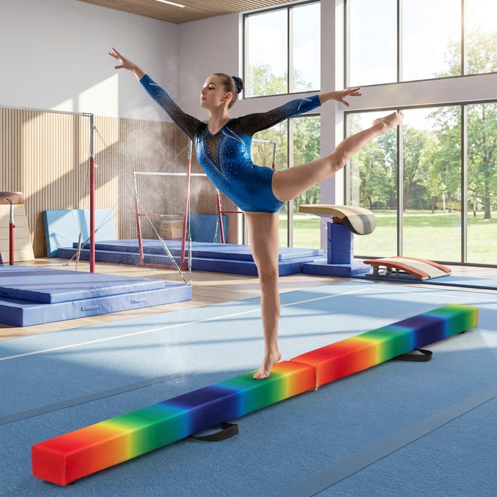 Airfind 6mm Premium Yoga Mat with Alignment Lines Non-Slip Texture and Included Carry Strap for Home and Studio Practice