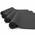 AIRFIND Garage Floor Mats Set of 4, 7.7 x 3.8 ft PE Flooring Rolls with 0.3 in Thickness, Textured Surface and Cut-to-Fit Design, Black