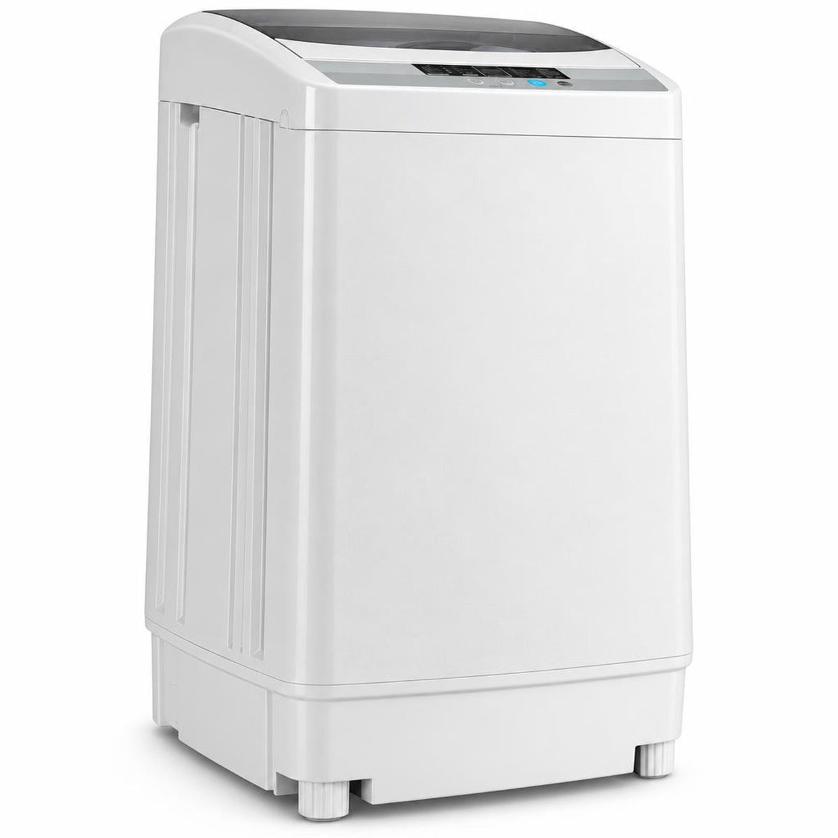 Airfind 12 lbs Full-automatic Washing Machine with 10 Wash Programs, PP plastic; Metal motor: Aluminum Inner tube: Stainless steel Frame