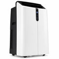 Airfind 14000 BTU Smart Portable AC with APP Voice Control 47 Db for Rooms 750 Sq. Ft, Abs, 17.5 Inch X 14 Inch X 29 Inch Cooling, Black