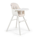 Airfind 16-in-1 Baby High Chair with Activity Center and Booster Seat for Babies and Toddlers, 44 lbs Capacity, Metal Frame, White