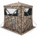 Airfind 2, 3 Person Hunting Blind Portable Pop Up Ground Tent with Carry Bag and Storage Pocket, Setup without tools and take down in seconds