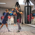 Airfind 2 Foot Kids Hanging Punching Bag Boxing Set with Gloves Skipping Rope and Rucksack for Junior Home Training, Black