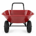 Airfind 2 Tire Heavy-duty Dolly Utility Cart Wheelbarrow Garden Cart, Steel and PP, 54 Inch x25 Inch x26 Inch (L x W x H), Red for Home, Patio and Everyday Use