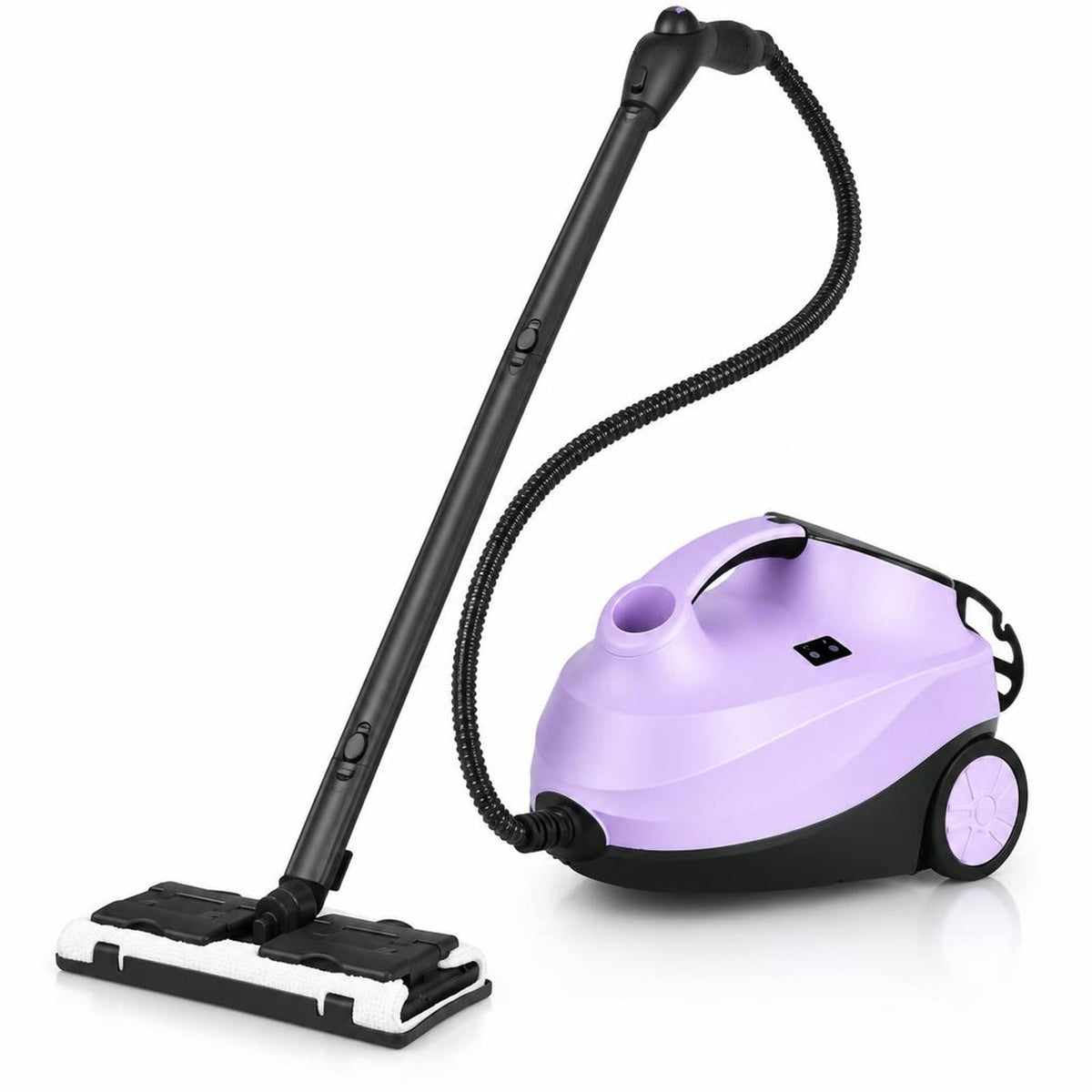 Airfind 2000W Heavy Duty Multi-purpose Steam Cleaner Mop with Detachable Handheld Unit, ABS Frame, : 10 x 17 x 10 Footprint, Purple