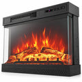 Airfind 24 Inches 3, 24in x 7.9in x 18.25inLength of Footprint, BlackMaterial Metal Tempered GlassOverall