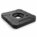 Airfind 274 LBS Cantilever Patio Umbrella Base with Handles, HDPE Frame, 35 Inch x 35 Inch x 5 Inch Compatible Base Hole Spacing 9 Inch Footprint, Black