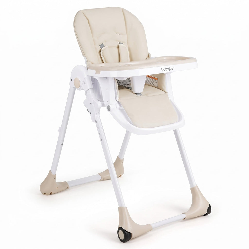 Airfind 3-in-1 Convertible Baby High Chair for Baby and Toddler, 33 lbs Capacity, Metal PP PU