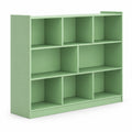 Airfind 3-Tier Open Bookcase 8-Cube Floor Standing Storage Shelves, 132 lbs Capacity, Engineered wood MDF Frame, 48 x 12.5 x 36.5 Footprint