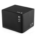 Airfind 3 in 1 Foam Plyometric Box with 3 Adjustable Heights and Non Slip PU Cover for Home Gym Jump Training and Plyo Box Workouts, Black