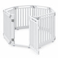 Airfind 31.5 Height Indoor Outdoor Dog Playpen with 8 Panels, White, Suitable for indoor and outdoor use, Ideal for RV camping travel backyard and more