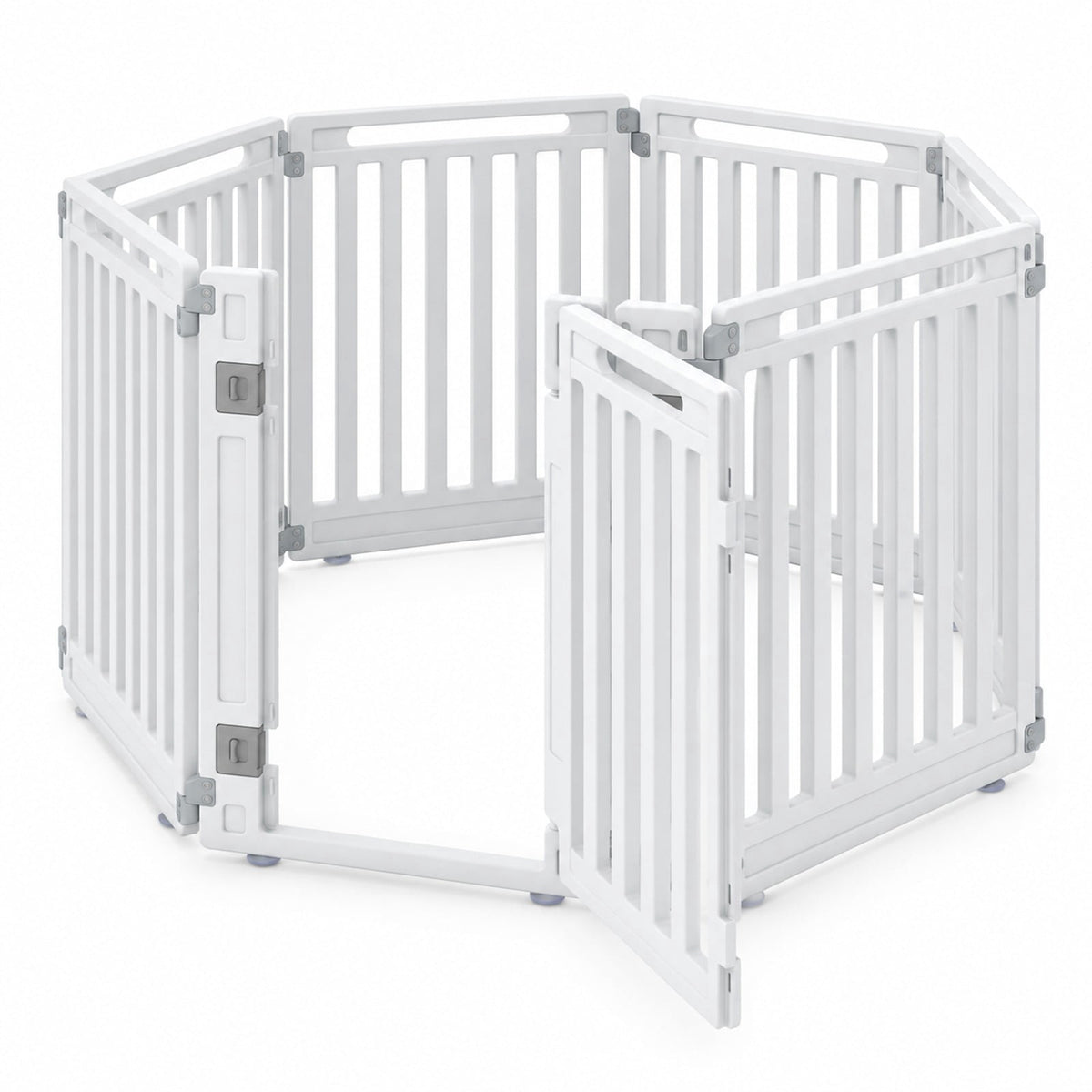 Airfind 31.5 Height Indoor Outdoor Dog Playpen with 8 Panels, White, Suitable for indoor and outdoor use, Ideal for RV camping travel backyard and more