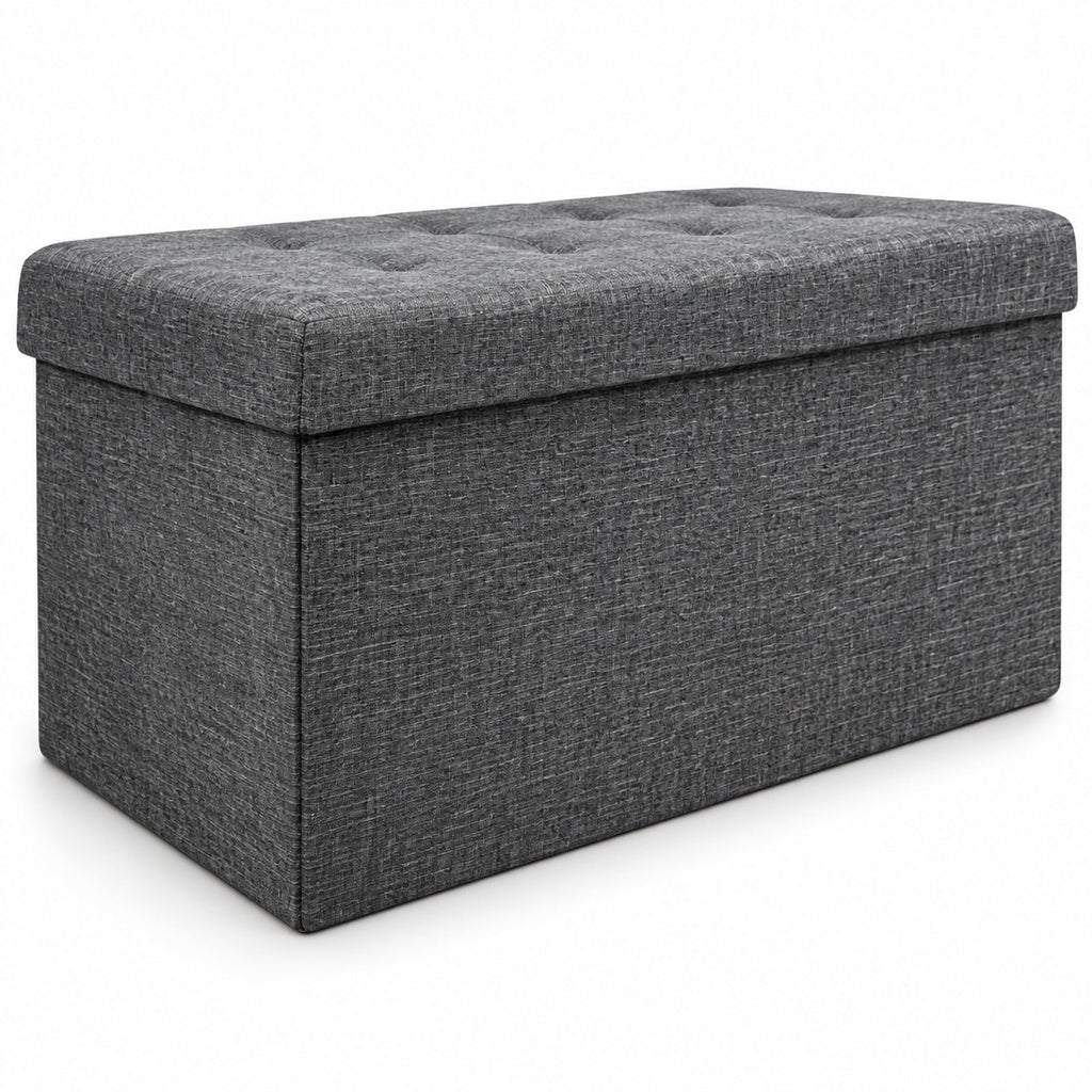 Airfind 31.5 Inch Fabric Foldable Storage with Removable Storage Bin, 350 lbs Capacity, Oxford fabric Frame, 31.5in x 16in x 16in Footprint, Dark Gray
