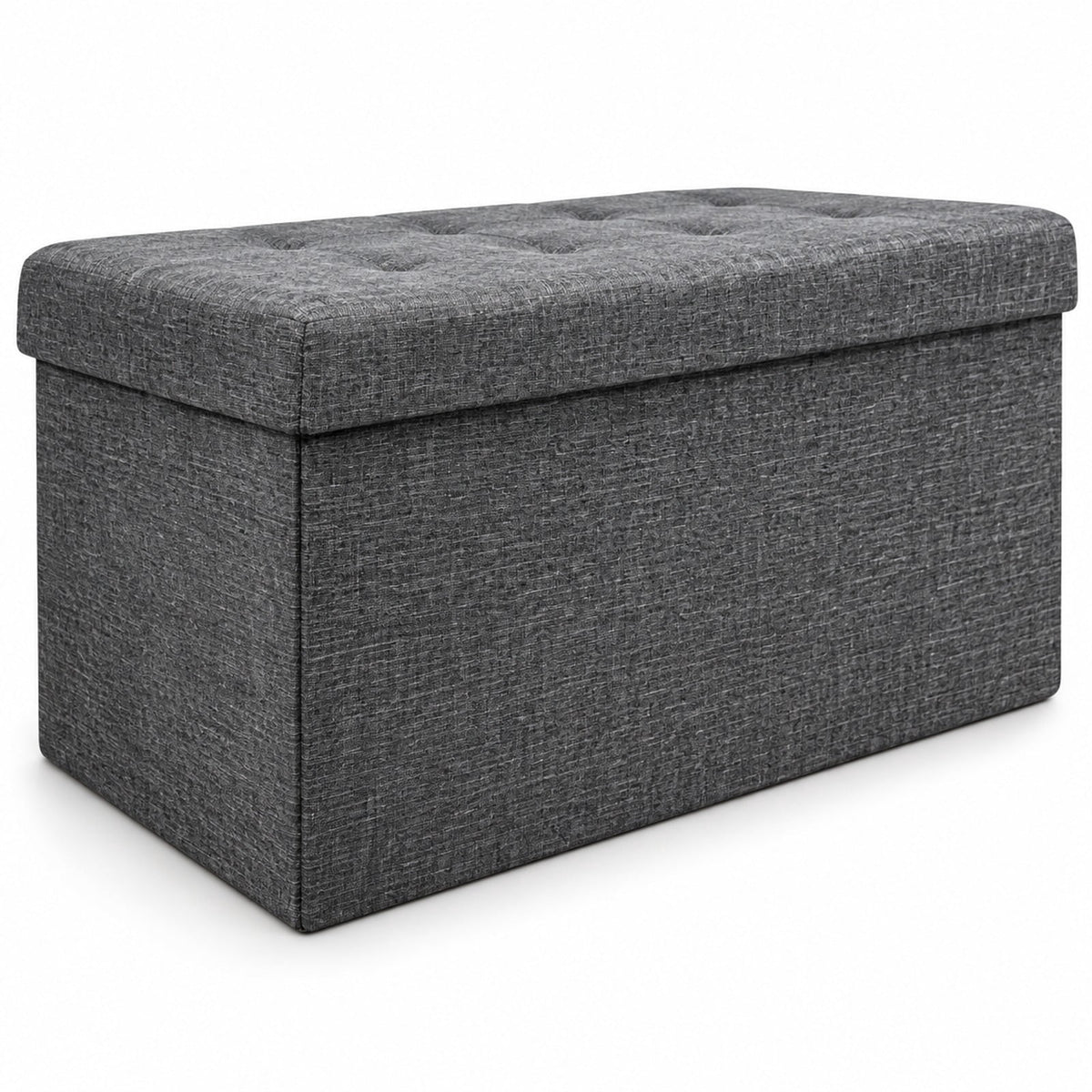 Airfind 31.5 Inch Fabric Foldable Storage with Removable Storage Bin, 350 lbs Capacity, Oxford fabric Frame, 31.5in x 16in x 16in Footprint, Dark Gray