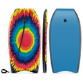 Airfind 33 Boogie Board with Geometric Drift Graphic Deck ¡ª EPS Core, XPE Top, HDPE Slick Bottom, Crescent Tail, Coiled Wrist Leash