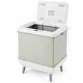 Airfind 35L Large Towel Warmer with Heating and Drying Modes for Bathroom, ABS Frame, 16 x 11.5 x 23.5 Footprint, Beige