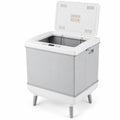 Airfind 35L Large Towel Warmer with Heating and Drying Modes for Bathroom, ABS Frame, 16 x 11.5 x 23.5 Footprint, Gray