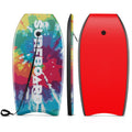 Airfind 37 Boogie Board with Wave Camo Graphic Deck ¡ª EPS Core, XPE Top, HDPE Slick Bottom, Crescent Tail, Coiled Wrist Leash