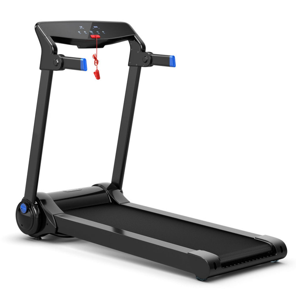 Airfind 3HP Folding Cardio Treadmill with Audio Console, Blue