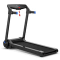 Airfind 3HP Folding Cardio Treadmill with Audio Console, Blue