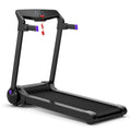 Airfind 3HP Folding Cardio Treadmill with Audio Console, Purple