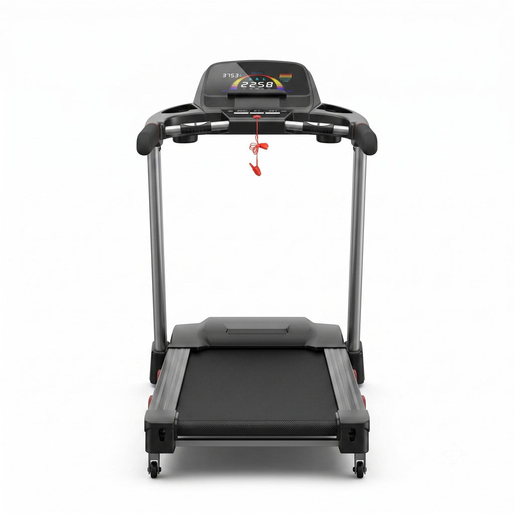 Airfind 4.75 HP Folding Treadmill for Home, Electric Running Machine with Auto Incline, 20 Preset Programs, Bluetooth Speaker and LED Display, 265 lbs Capacity, Black