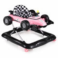 Airfind 4-in-1 Child Push Walker Activity Center Height Adjustable with Music Box, 26.5 Lbs Capacity, PP Metal, for 6-18 Months, Pink