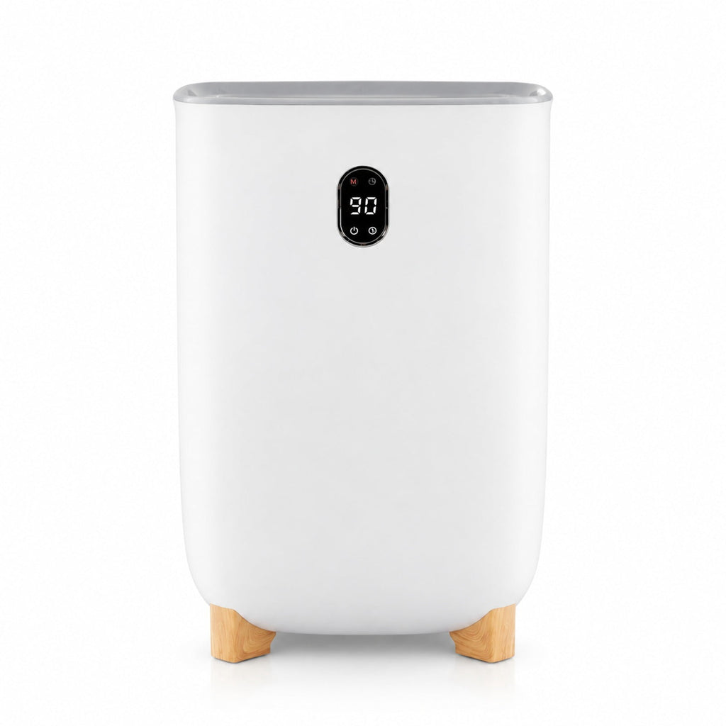 Airfind 40L Towel Warmer Luxury Hot Towel Bucket featuring 2 Heating Temperatures, PP PC Stainless Steel Frame, 14.5 Inch x 14.5 Inch x 26 Inch Footprint, White