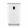 Airfind 40L Towel Warmer Luxury Hot Towel Bucket featuring 2 Heating Temperatures, PP PC Stainless Steel Frame, 14.5 Inch x 14.5 Inch x 26 Inch Footprint, White