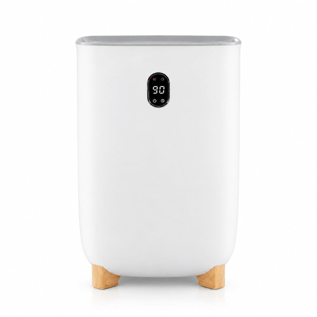 Airfind 40L Towel Warmer Luxury Hot Towel Bucket featuring 2 Heating Temperatures, PP PC Stainless Steel Frame, 14.5 Inch x 14.5 Inch x 26 Inch Footprint, White