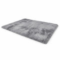 Airfind 4x6 Feet Modern Soft Shag Rug with Non-slip Grip Dots, Polyester Sponge, 4 FT X 6 FT for Convenient Everyday Use, Light Gray