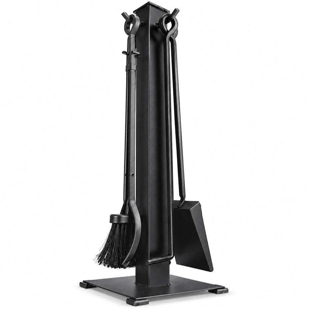 Airfind 5 Pieces Fireplace Iron Fire Place Tool Set, The, Made From Durable Solid Steel for Everyday Use with Practical Configuration, Unspecified
