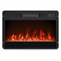 Airfind 5000 BTU 23-Inch Electric Fireplace Insert featuring Remote Control and Brightness, Metal Tempered Glass PP Frame, Black