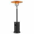 Airfind 50000 BTU Propane Patio Heater with Round Table Design, Aluminum 304 Stainless Steel Metal Frame, 32 x 87 Footprint, Black
